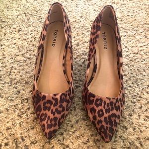 Torrid Cheetah Print Stiletto Heels